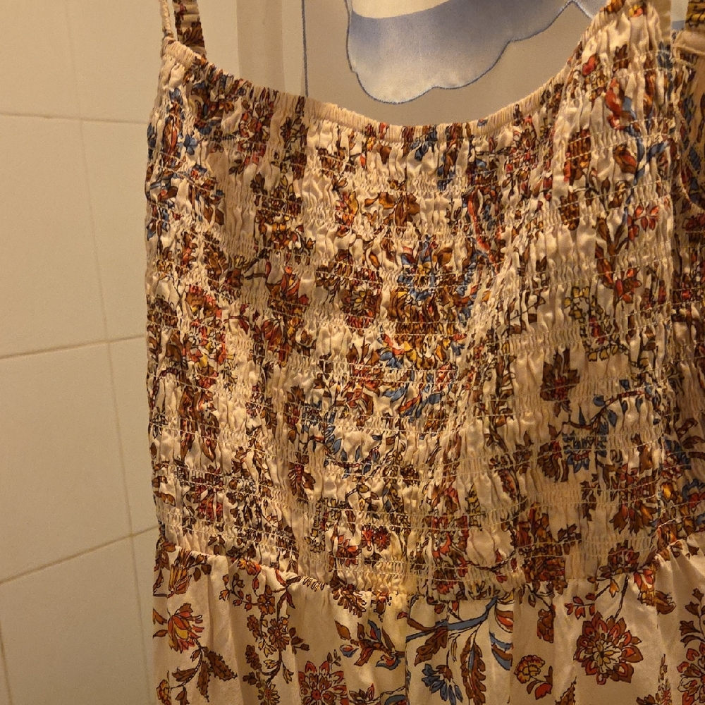 Flowered Maxi Dress.